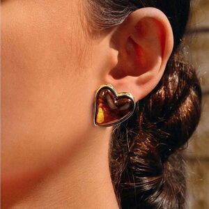 Heart Earrings Q847